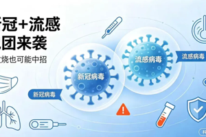 【健康科普】新冠+流感“抱团”来袭，不发烧也可能中招！这些情况别硬扛